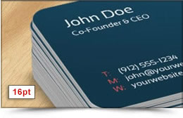 rounded edge business cards