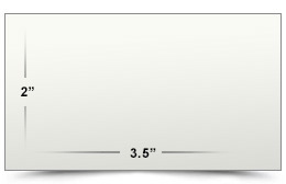 standard sized business card dimensions