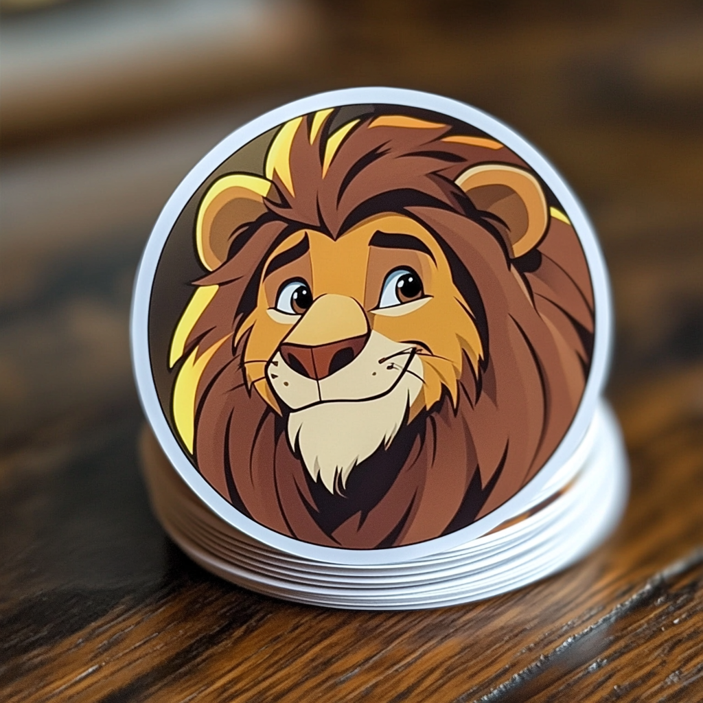 Circular Stickers • Crack & Peel Wax Backing – BlockbusterPrint.com