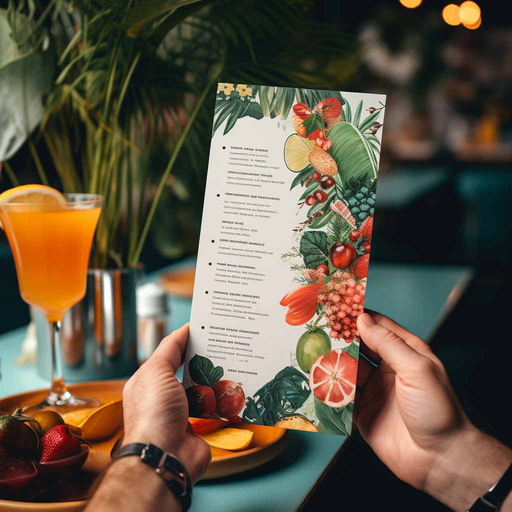 Menu Script Print Menu Printing • Print Menus for a Restaurant in 24Hrs + FREE Shipping ...